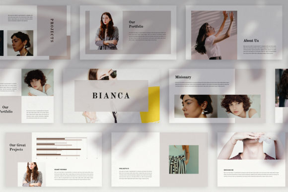 BIANCA: The Clean Keynote Template Built for Impact