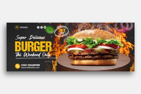 Fast Food Promotion Facebook Cover: A Practical Tool for Modern Marketing