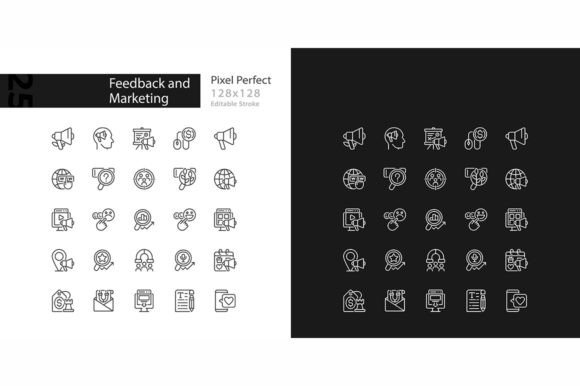 Feedback and Marketing Svg Icon Set: A Comprehensive Overview