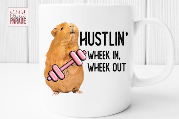 Guinea Pig Weightlifting Png, Workout: A Unique Digital Asset for Creative Projects