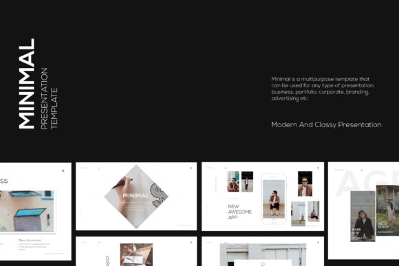 Minimal Googleslide Template