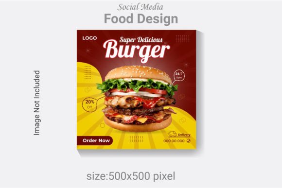 New Year Food Design Template