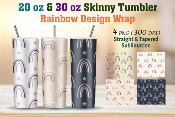Rainbow Skinny Tumbler 20 Oz 30 Oz: A Vibrant and Practical Choice for Your Beverage Needs